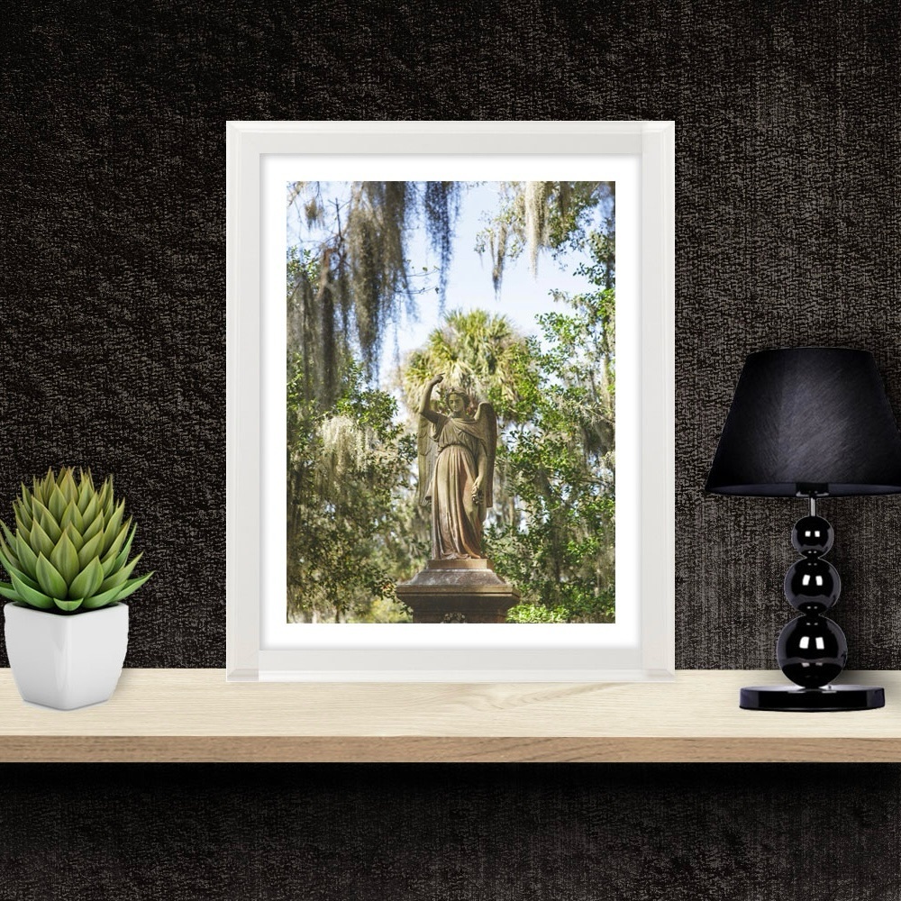 Goth Spooky Cemetery Fine Art Print Photography 5x7